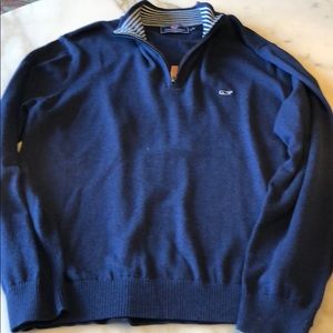 Men’s Navy Blue Vineyard Vines Sweater